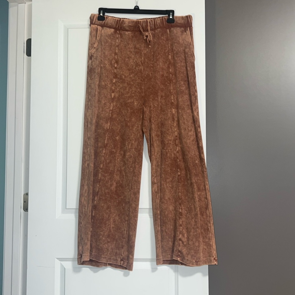 ZENANA Plus Size Wide Leg Pants